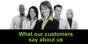What our customers say about us